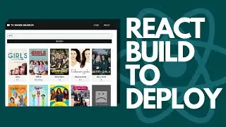Let's Build a TV Show React App and Deploy it🔥 (200 subs special)