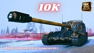 Roland ( Schneider 120 AC Gendarme 02 ) 10K Damage World of Tanks