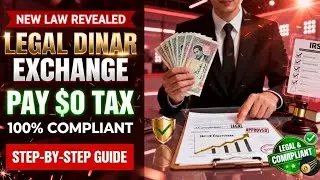 💸 NEW LAW EXPLAINED: How to Exchange Iraqi Dinar for $0 Tax! ⚖️🔥