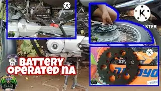 KAWASAKI BAJAJ CT125 CHANGING SPROCKET 36T | PETZJANZ MOTOTV