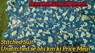 Branded Stitched Suit factory Price Mein | Binsaeed Pret Today Sale @Zainabonlybrands