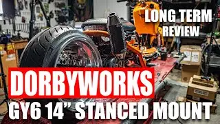 DorbyWork GY6 14 inch stanced strecth two year long term review #StretchedRuckus #ruckus