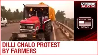 New Farm Laws: 'Dilli Chalo' protest by farmers,  Heavy jam on National Highway 44