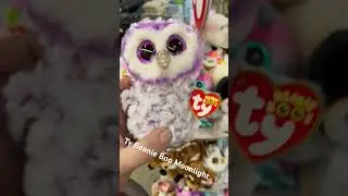 Ty Beanie Boo Moonlight Owl #plushies #tybeanieboos #beanieboos #ty