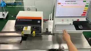 Full Servo Wire Laser Marking and Stripping Machine YH-JGDMB01 - Yuanhan