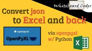 Convert json to xls and back via openpyxl w/python
