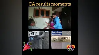 💥🎉CA results moments| Parents reaction| Priceless moments             #exam #examresults #caresults
