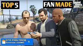 2023 New Top 5 Best GTA 5 Fan Made For Android ios || High Graphics ||