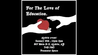 For the Love of Education &ndash; Airdrie Town Hall 🍎 Livestream