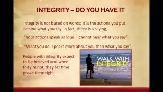 Integrity Do You Have It? by Jim Bellacera
