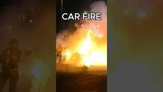 Car Fire El Camino Ave and Hwy 80 Off Ramp