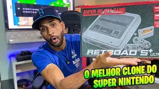 O MELHOR CLONE DO SUPER NINTENDO! RETROAD 5 ULTRA