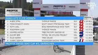 PROFFIX Swiss Bike Cup #5 Gr&auml;nichen, Elite Men