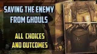 Saving The Enemy All choices - Thronebreaker the Witcher Tales - (My Enemy's Enemy)