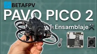🛠 Montaje Completo del Pavo Pico 2 con DJI O4 Lite tutorial #betafpv #pavopico2 