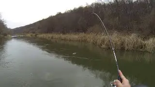 Here, pike bite on every cast. FISHING WITH A WOBBLER