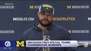 Michigan fires special teams coordinator JB Brown