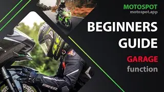 MOTOSPOT Beginners Guide  - GARAGE function