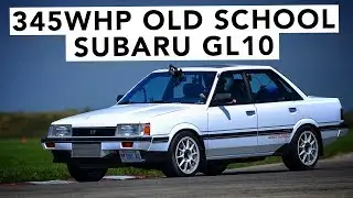 It's A Death Trap! EJ Swapped Subaru GL10 Track Review