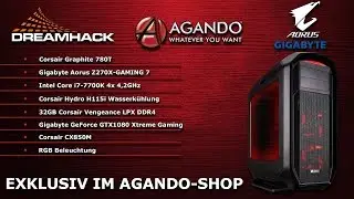 Become Legendary - AGANDO fuego 7780i7 captain Dreamhack Spezial