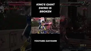 King's Giant Swing does some GIANT DAMAGE GEEZ #tekken #tekken8 #finalfantasy