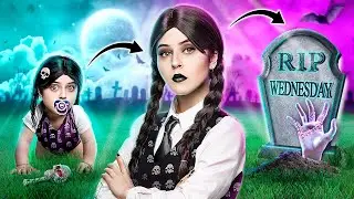 Wednesday Addams! Von der Geburt bis zum Tod!