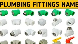 Plumbing Materials Name and Picture || Plumbing Fittings Name || Plumbing Work | Plumbing Fixtures 