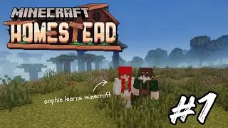 Let's Play Minecraft Homestead! Episode 1 - A Whole New World