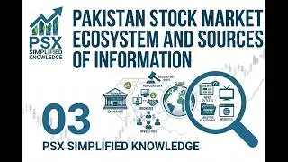 03 Pakistan Stock market ecosystem and official sources of information  - PSX Simplified Knowledge