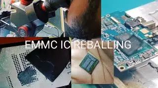 Emmc ic Reballing||mobile repairing traning course in West Bengal 