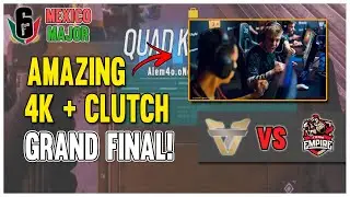 AMAZING 4K CLUTCH FROM ALEM4O IN THE MAJOR GRAND FINAL - R6 MEXICO MAJOR HIGHLIGHTS | BEST OF SIEGE