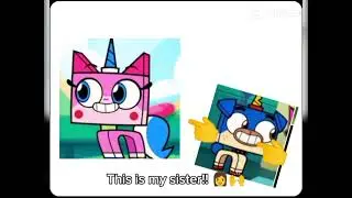 They Are Siblings (Numberblocks 12 18 Unikitty and Puppycorn 