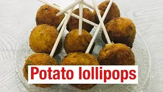 Potato lollipops recipe| easy potato snacks recipe| new recipe 2021