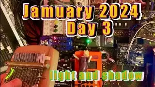 Schlaflabor :  light and shadow  ( Bastl Instruments Bestie, Kalimba, Looper ) #jamuary2024 Day 3