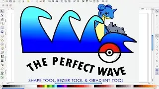 Inkscape Tutorial - The Shape Tool for The Perfect Wave