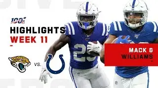 Marlon Mack & Jonathan Williams Combine for 250+ Yards! | NFL 2019 Highlights