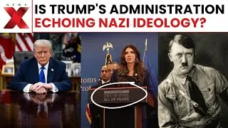 Kristi Noem&rsquo;s Podium Phrase Goes Viral&mdash; Is Trump Administration Normalizing Nazi-Era Branding?