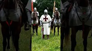 Knights Return Home from War #battlefield  #war #military #knight #warfare #youtubeshorts