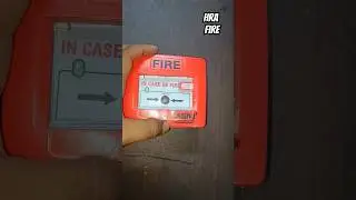agni Fire alarm install in raipur chhatisgarh #agni #fire #firesafety #firealarm #mcp #hooter #fire
