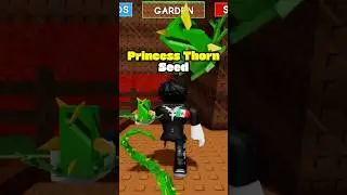 Getting The NEW Princess Thorn Seed In Grow a Garden! #roblox #growagarden #fyp