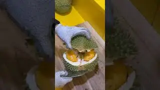Durian fruit peeling #shorts
