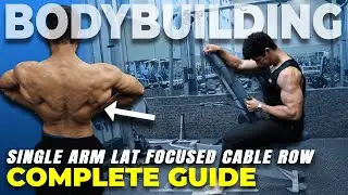 Single Arm Lat Biased Cable Row | COMPLETE GUIDE | Target the middle lats | Atlasthetics