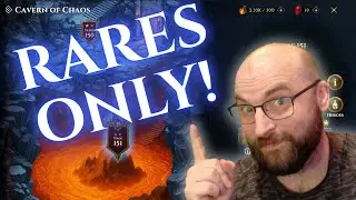 How I Beat the GODFORGE ALPHA with RARES ONLY!