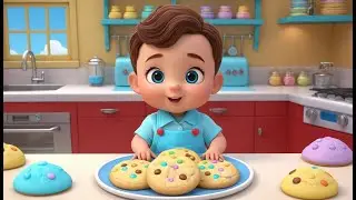 Cookie Factory Learning Song | Fun Baking Rhythm & Sweet Cookie Adventure for Kids | English