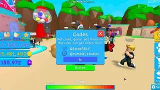 Roblox All Bubble Gum Simulator Codes 2019!