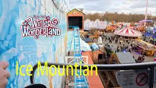 Ice Mountain Hyde Park Winter Wonderland 4K POV