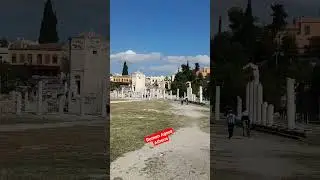 Roman Agora Athens #viral #trending #music #entertainment #history #athena