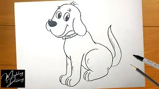 How to Draw Clifford The Big Red Dog