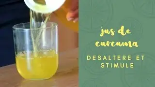 Jus de curcuma