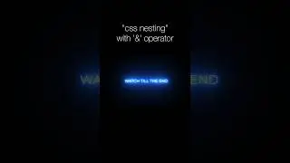 Css nesting module